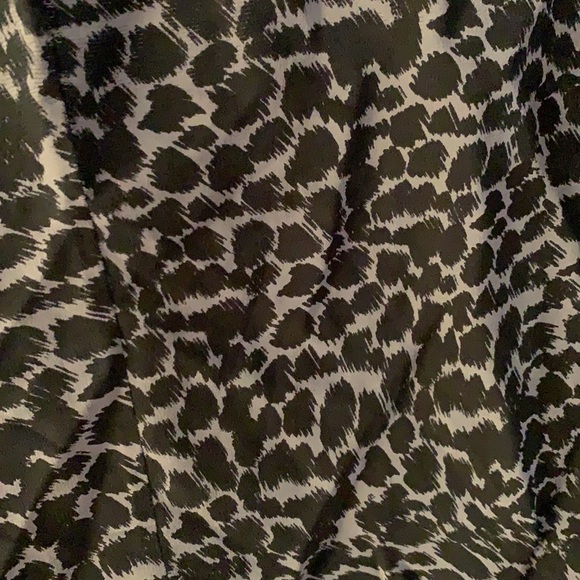Halogen Ruched Leopard Print Blouse - Picture 3 of 3